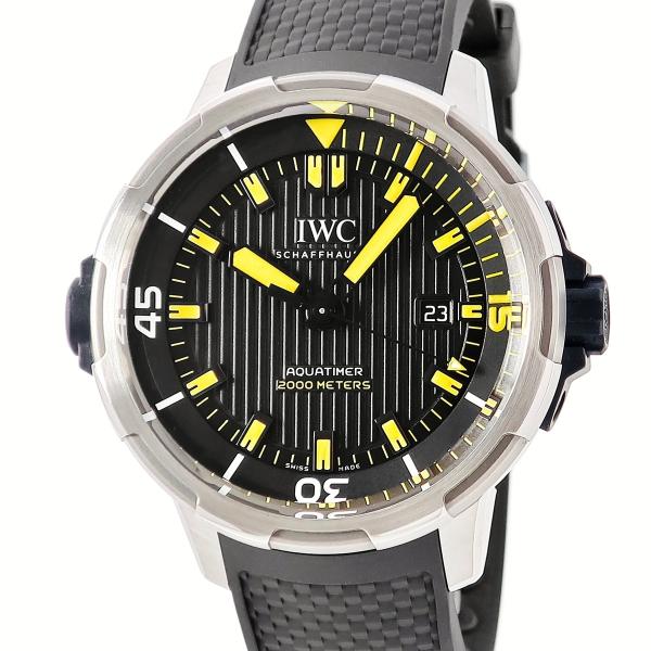 【3年保証】 IWC アクアタイマー オートマティック 2000 IW358001 ブラック 黒 回...