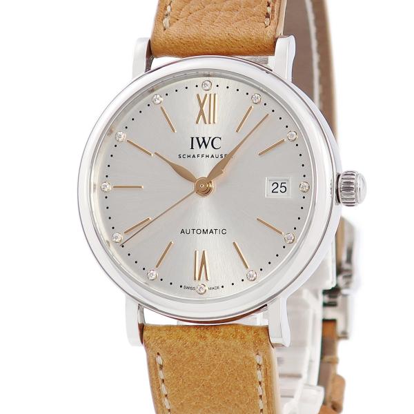 【3年保証】 IWC ポートフィノ オートマティック 37 IW458601 純正ダイヤ デイト シ...