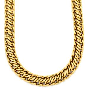 ミキモト ネックレス ゴールドチェーンネックレス ゴールド YG MIKIMOTO Au750 18K 18金 YG Wellendorff ダイヤ Wチャーム付き
