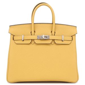 エルメス ハンドバッグ バーキン バーキン 25 トゴ イエロー パイユ 新品 未使用 黄色 2026年製 G
