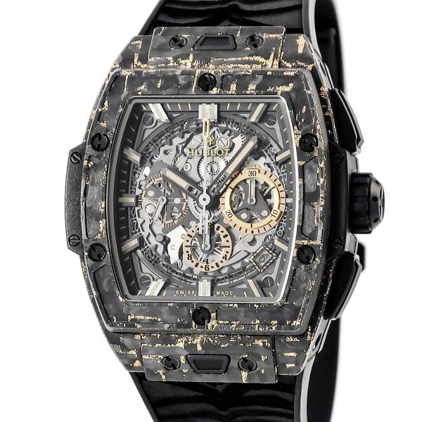 【3年保証】 ウブロ スピリットオブビッグバン カーボン ゴールド タイガー 642.QX.0113...