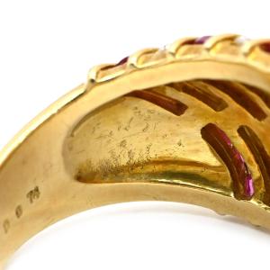 ゲインズボロウ リング 指輪 ルビー ダイヤモ...の詳細画像5