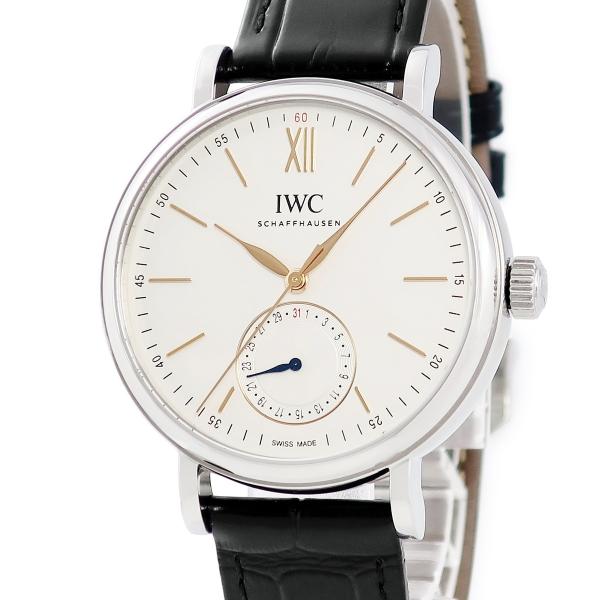 【3年保証】 IWC ポートフィノ ポインターデイト IW359201 バー ローマン シルバー ラ...