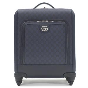 グッチ キャリーバッグ サヴォイ キャビン トロリーバッグ スモール GGスプリームキャンバス ネイビー ネイビー スーツケース 4輪 693646
