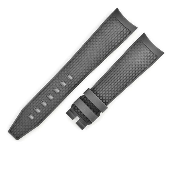 IWC 純正 アクアタイマー用 ラバーバンド 未使用 替え ベルト バンド ストラップ 22mm ブ...
