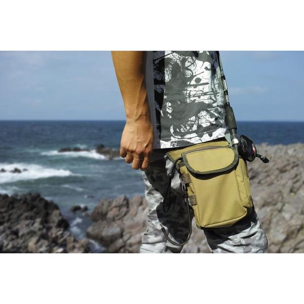 ibeamed レッグバッグ レッグポーチ ウェストポーチ カーキ