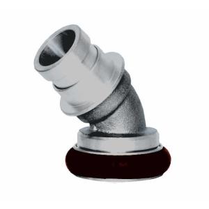 媒介金具 40A差込式エルボ90° (クローム） DBK-E90 (消防・消火栓