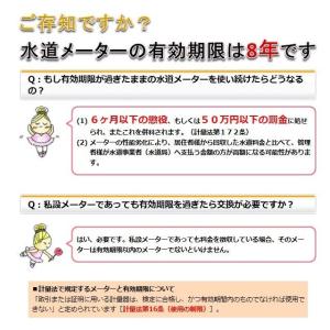 【国家検定合格品】 東洋計器 20mm 水道メ...の詳細画像5