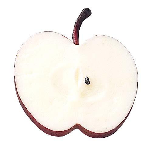 食品サンプル 80mm アップルスライス 4個セット フルーツ 食品売り場 ショーウインドウ 店舗用...