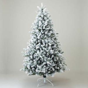 クリスマスツリー スノーツリー 210cm 防炎 ニュースノーパインツリーx1070 店舗ディスプレイ｜ibepara