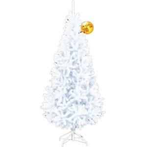 クリスマスツリー ホワイトスリムツリー 210cm 3分割 ご家庭用 店舗ディスプレイ クリスマス ツリー ヌードツリー｜ibepara