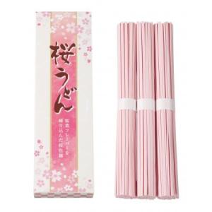 桜うどん３束 100箱販売 さくらの香りのするうどん 春 グルメ 販促 ノベルティグッズ