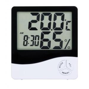 デジタル温湿度計 48個販売 温度 湿度 温度 湿度管理で風邪やウイルス対策 デジタル時計 販促品 景品 ノベルティ 記念品｜ibepara
