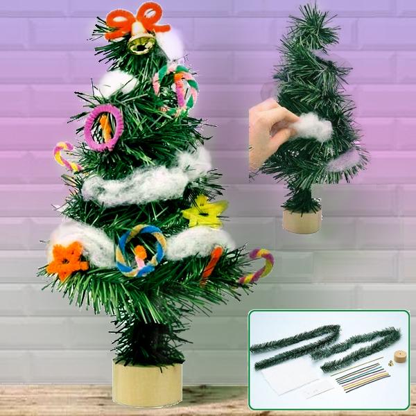 クリスマスツリー 手作りキット 50個以上販売  オリジナル クリスマスツリー 卓上 クリスマスツリ...