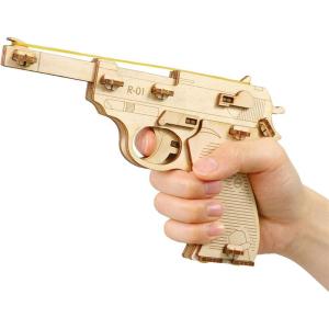 アーテック 木製 9連式輪 ゴム銃 50個以上販売 木製工作キット 手作り