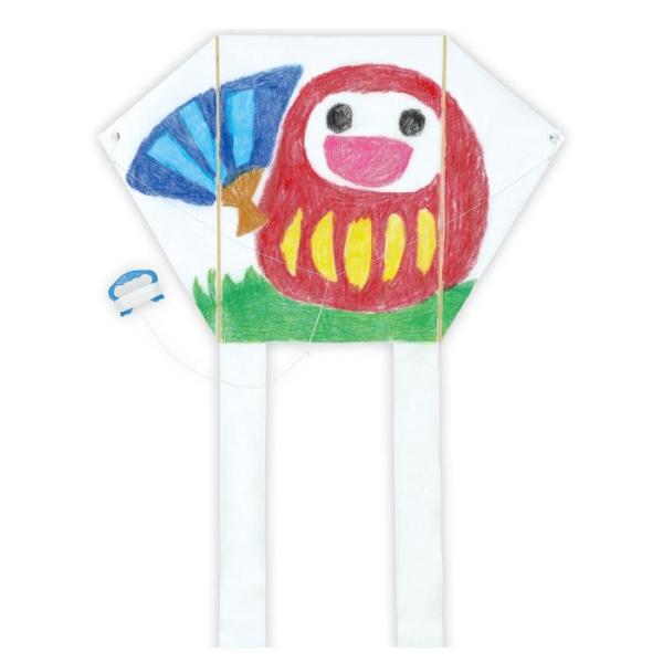 50個以上販売 凧 お絵かき ATぐにゃぐにゃ凧 ビッグ 組立済 オリジナル凧 お正月遊び 凧揚げ ...