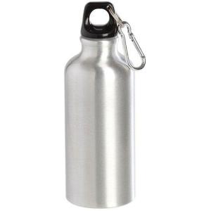 メタリックマイボトル シルバー 48本セット 名入れ可能商品 バッグやベルトループに付けて携帯できる軽くて丈夫なアルミ製ボトル｜ibepara