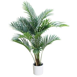 観葉植物 パームツリー 85cm 造花 オフィス 店舗で人気 グリーン 装飾 店舗用ディスプレイ｜ibepara