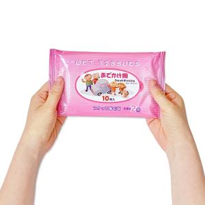 200個単位販売 大判 おでかけ用ウェットティ...の詳細画像2