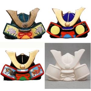 お絵かき 兜 かぶと（陶器）貯金箱 30個以上販売 陶器でお絵かき 貯金箱 絵付け体験用 こどもの日 端午の節句 兜 武将