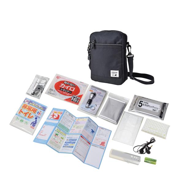 キャプテンスタッグ ショルダー防災セット12点入り 10個以上販売 非常用持ち出しセット 防災グッズ