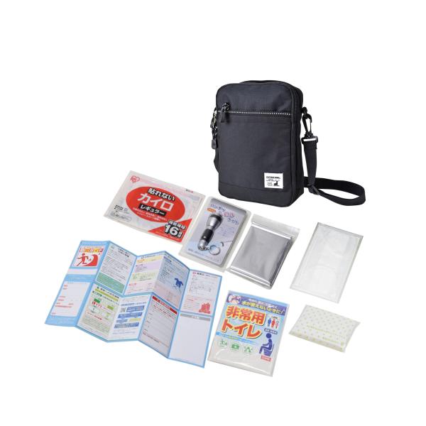 キャプテンスタッグ ショルダー防災セット8点入り 10個以上販売 非常用持ち出しセット 防災グッズ