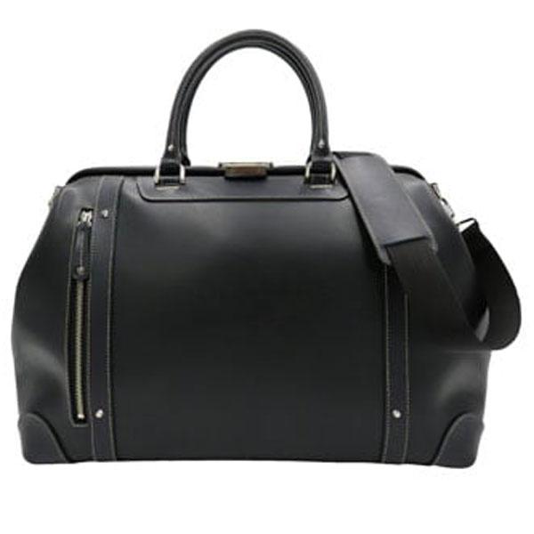 パトリック ダレスボストンバッグ ブラック 1598-01 ショルダーベルト付き 豊岡産鞄 ボストン...