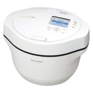シャープ 水なし自動調理鍋 ヘルシオ ホットクック ホワイト KN-HW16H-W 水なし自動調理鍋...