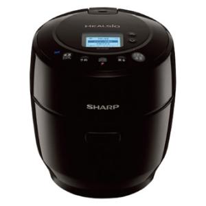 シャープ ヘルシオ ホットクック ブラック KN-HW10G-B 食材と調味料を入れるだけ、ホットク...