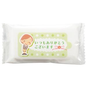 ありがとう ミニウェットティッシュ10枚入 グリ...の商品画像
