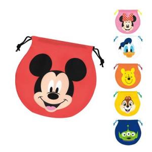 キャラクター顔柄まんまる巾着 300個販売 かわいい巾着 ノベルティ 販促品 粗品 記念品 景品