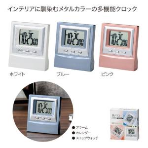 メタルカラー デスククロック ご注文単位240...の詳細画像1