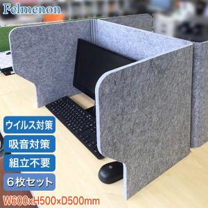 防音 パーテーション フェルメノン Felmenon ブーススタンド 6枚セット 30003-6SET BST-600