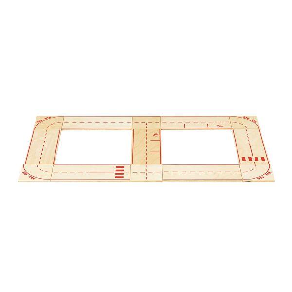 ベック ロードセット 道路セット BE30042 知育玩具 おもちゃ 木製 誕生日プレゼント 1歳 ...