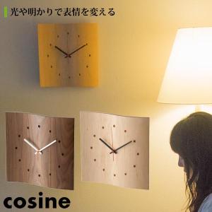 cosine（コサイン） (プレゼント付) 掛け時計 no.270時計 メープル CW