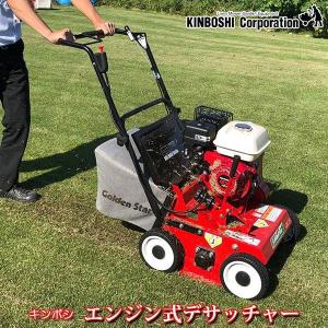 キンボシ エンジン式デサッチャー GDT-351(芝のメンテナンス)｜iberia