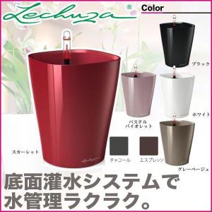 レチューザ プランター デルティーニ LE-5214B LECHUZA 底面給水 底面