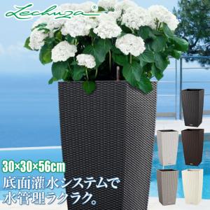 プランター レチューザ コラム30 LE-8030 LECHUZA 底面給水 底面灌水