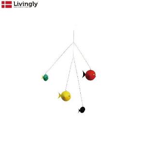 北欧雑貨【家⑧】ペーパーモビール リビングリー Livingly ペーパーモビール フィッシュ LV21152 知育玩具