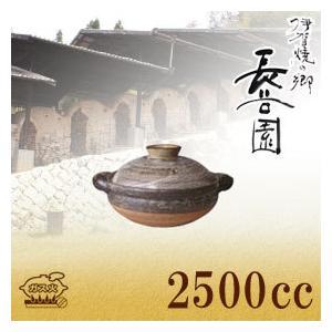 長谷園 伊賀土鍋 刷毛目 中 ANH-02 7号