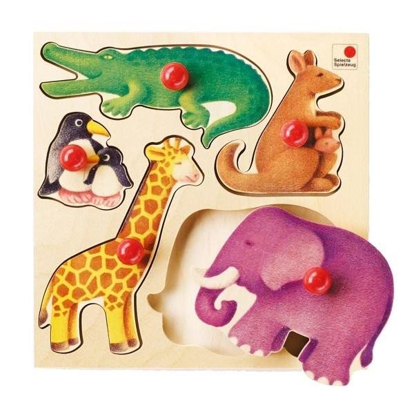 セレクタ グライフパズル・動物 SE62046 知育玩具 SELECTA 赤ちゃん ベビー 出産祝い...