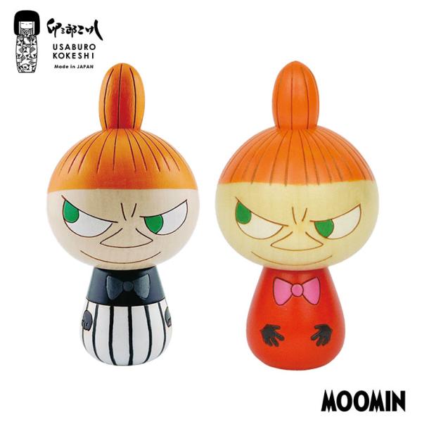 (レビュー特典あり) MOOMIN 卯三郎こけし リトルミイ リトルミイストライプ USK04000...