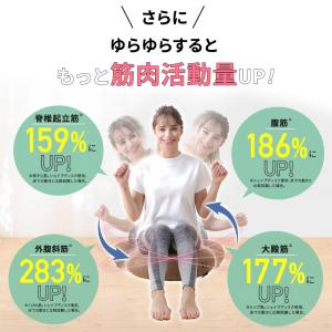 バランスクッション バランスディスク 体幹 ダ...の詳細画像2