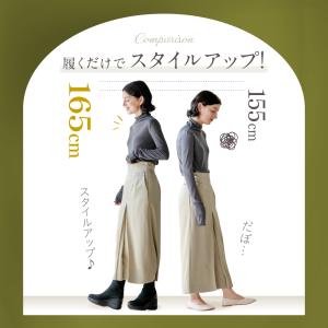 ブーツ レディース 厚底ブーツ 軽量 幅広 外...の詳細画像5