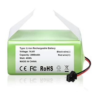 14.4V 2800mAh 交換用バッテリー Ecovacs Deebot N79 N79S DN622 & Eufy RoboVac 11, 11S｜ibis-shop