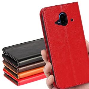 らくらくスマートフォン F-52B ケース 手帳型 【マグネット無し】 docomo らくらくスマー...