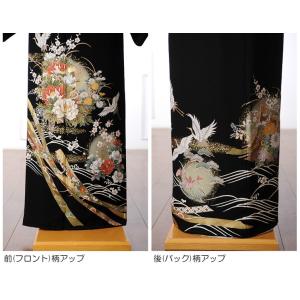 留袖 レンタル 黒留袖 フルセット 着物 結婚...の詳細画像2