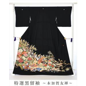 留袖 レンタル 本加賀友禅 留袖レンタル 8AA137 高級呉服レンタル 加賀五彩 150cm〜170cm位まで 足袋プレゼント 爆買