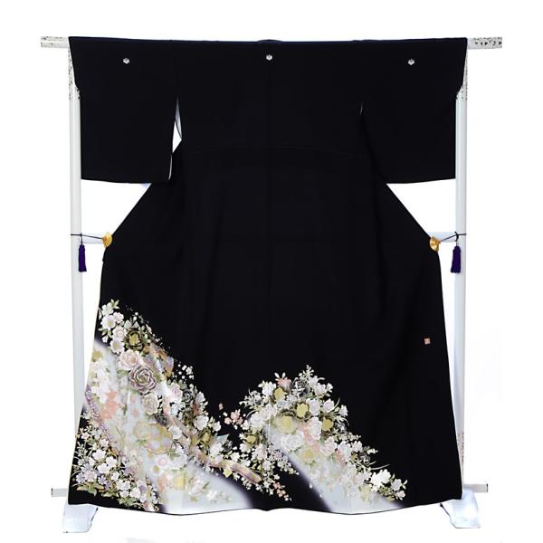 桂由美 YUMI KATSURA 留袖レンタル 留袖 レンタル 着物レンタル レンタル着物 黒留袖レ...