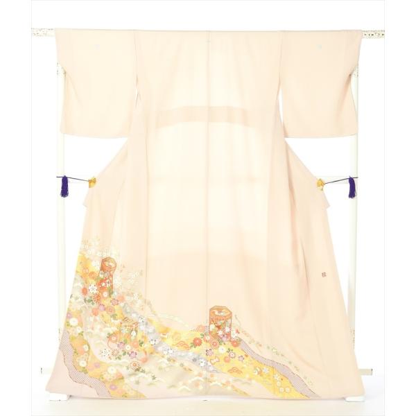 色留袖 留袖 レンタル フルセット 桂由美 悠久の都 五つ紋 爆買